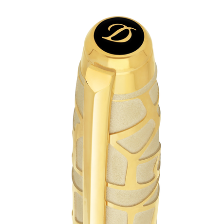S.T. Dupont Line D Eternity x Richard Orlinski “Kong” Gold Fountain Pen Collection