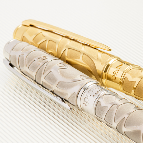 S.T. Dupont Line D Eternity x Richard Orlinski “Kong”  Gold & Palladium Fountain Pen Collection
