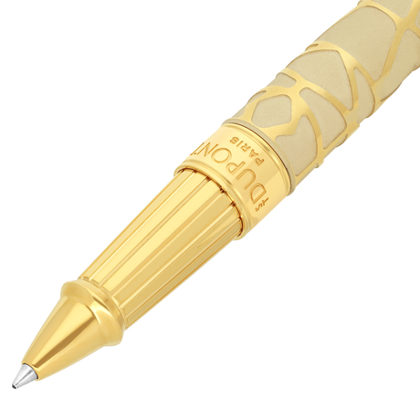 S.T. Dupont Line D Eternity x Richard Orlinski “Kong” Gold Rollerball Pen Collection