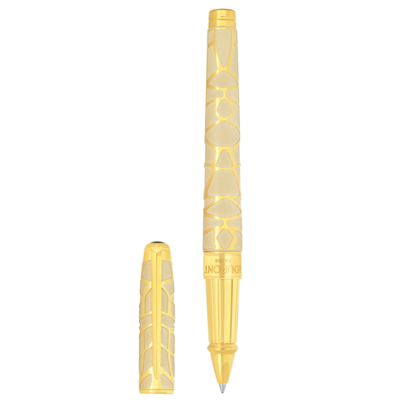 S.T. Dupont Line D Eternity x Richard Orlinski “Kong”  Gold Rollerball Pen Collection