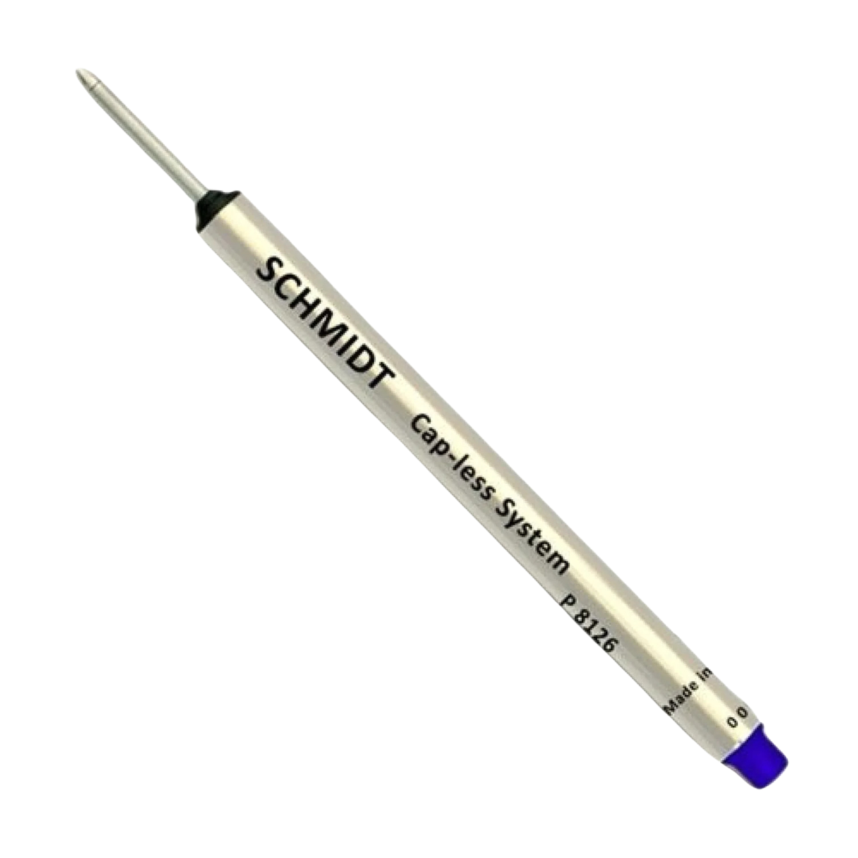 Schmidt® 8129 Short Blue Capless Rollerball Refill - Medium Point