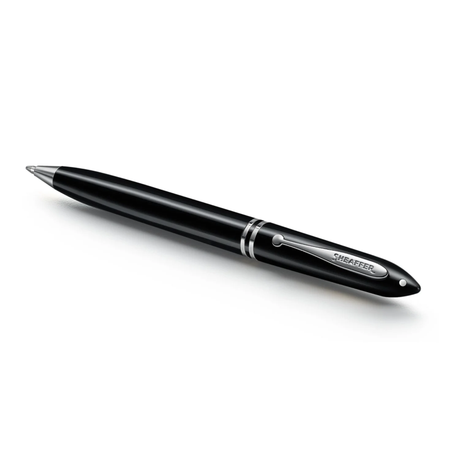 Sheaffer Balance III E892 Glossy Black and Chrome Trims Ballpoint Collection
