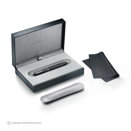 Sheaffer Balance III E892 Glossy Black and Chrome Trims Ballpoint Collection