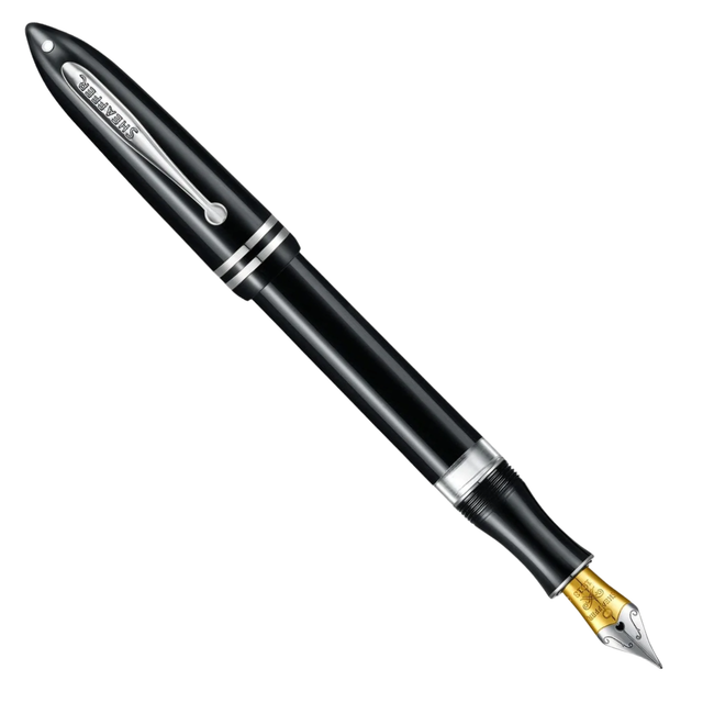 Sheaffer Balance III E892 Glossy Black and Chrome Trims Fountain Pen Collection