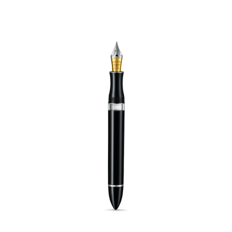 Sheaffer Balance III E892 Glossy Black and Chrome Trims Fountain Pen Collection