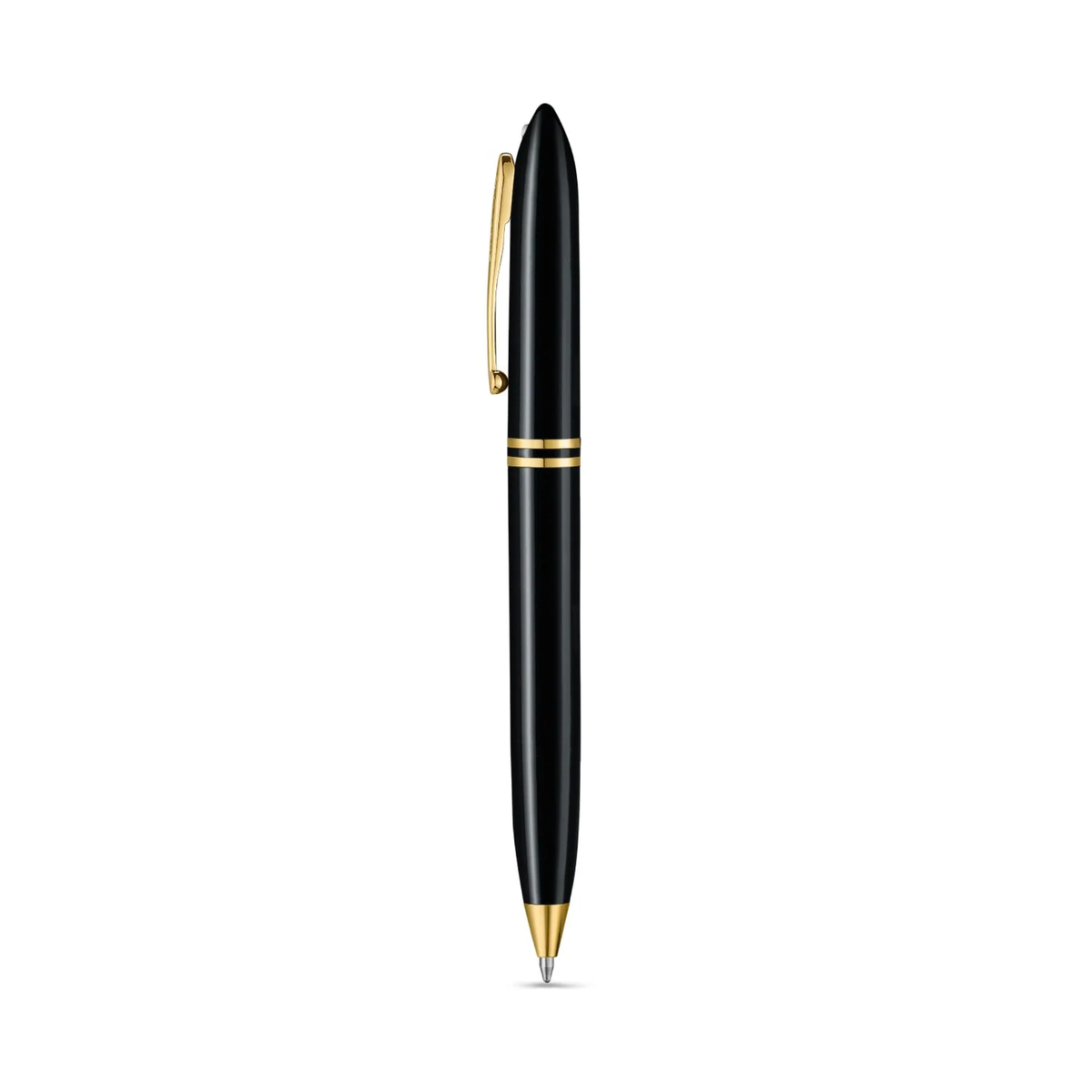 Sheaffer Balance III E893 Glossy Black and Gold Trims Ballpoint Collection