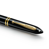 Sheaffer Balance III E893 Glossy Black and Gold Trims Ballpoint Collection