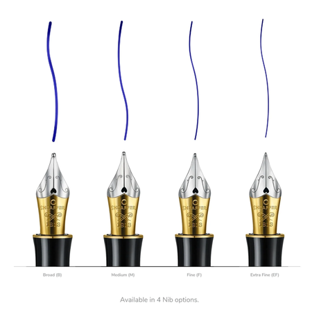 Sheaffer Balance III E893 Glossy Black and Gold Trims Fountain Pen Collection