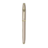 Sheaffer 100 Emily in Paris 9377 Champagne Gold with Champagne Gold Trims and Bow-Shaped Clip Emblem Rollerball