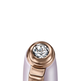 Sheaffe Emily in Paris Prelude Mini 9810 Pastel Pink Ballpoint Pen with Swarovski Crystal and Full-Grain Leather Credit Card Holder Gift Set