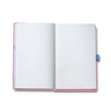 Sheaffer Emily in Paris Medium Notebook 90 GSM Ink Friendly with Embossed Eiffel Tower - Pink