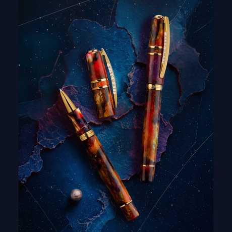 Visconti Homo Sapiens Nebula Orion Limited Edition Rollerball Pen Collection