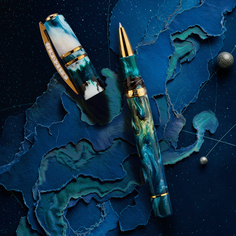 Visconti Homo Sapiens Nebula Eagle Limited Edition Rollerball Pen Collection