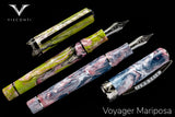 Visconti Voyager Mariposa Painted Beauty with Palladium Trims Limited Edition - Fountain Pen