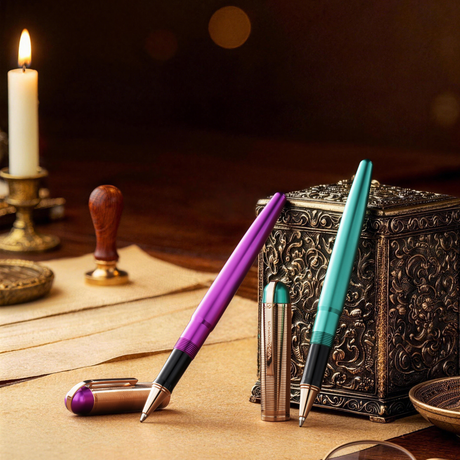 Wahl-Eversharp Skyline Royal Purple and Emerald Collection