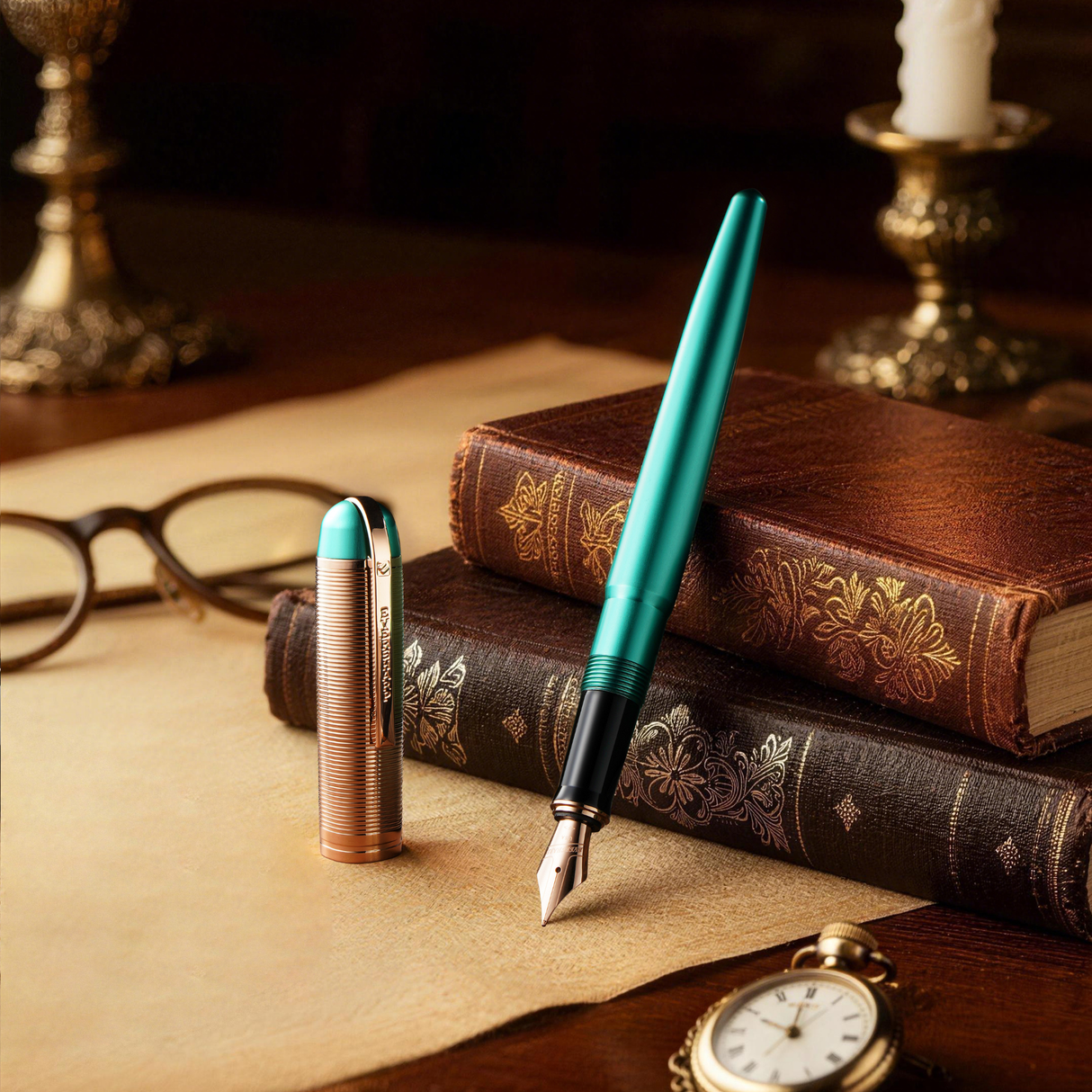 Wahl-Eversharp Skyline Royal Purple and Emerald Collection
