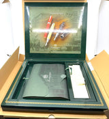 Montegrappa Historia Lustrous "Ivory Parchment" Celluloid Limited Edition Fountain Pen - Medium 18kt Gold Nib