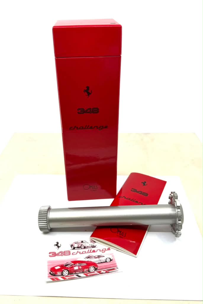 OMAS Ferrari 348 Challenge Limited Production Red Fountain Pen -  Medium 18kt Gold Nib