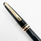 Montblanc Classique #144 Black Resin Fountain Pen  -  Fine  14kt Gold Nib