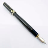 Sailor Profit 75th Anniversary Carbon Fiber Special Edition Fountain Pen (1986) -  Medium 14kt Gold Nib