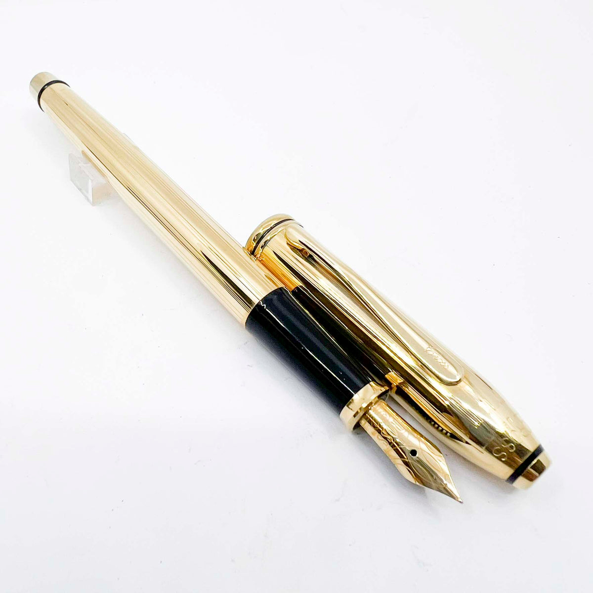 Cross Townsend 18kt Gold-Filled Fountain Pen - Made in USA - Fine 18kt Gold  Nib