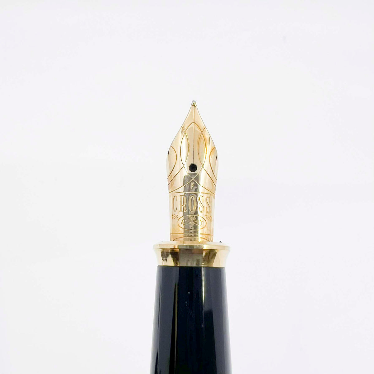 Cross Townsend 18kt Gold-Filled Fountain Pen - Made in USA - Fine 18kt Gold  Nib