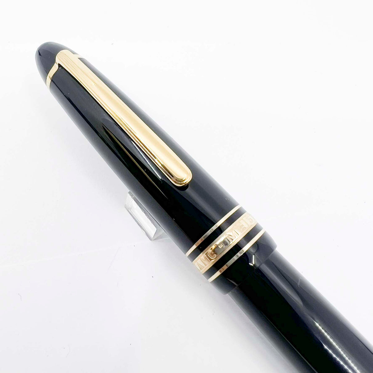 Montblanc Meisterstuck Black Resin #146 LeGrand Fountain Pen  - Extra Fine 14kt  Gold Nib