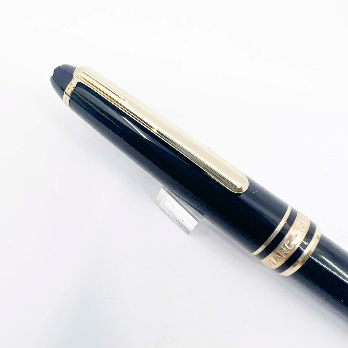 Montblanc #165 Black Classique Mechanical Pencil 0.7mm - Gold-Plated Trim