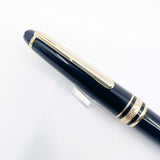 Montblanc #165 Black Classique Mechanical Pencil 0.7mm - Gold-Plated Trim