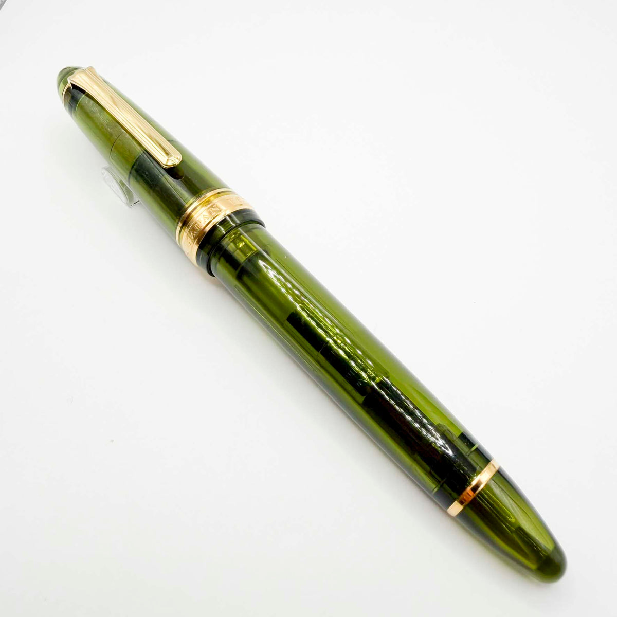Sailor 1911L Large Kagero Green Limited Edition Fountain  Pen (A 2020 Pen Boutique Exclusive) - Broad 21kt Gold Nib