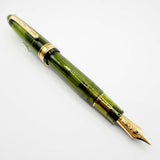 Sailor 1911L Large Kagero Green Limited Edition Fountain  Pen (A 2020 Pen Boutique Exclusive) - Broad 21kt Gold Nib