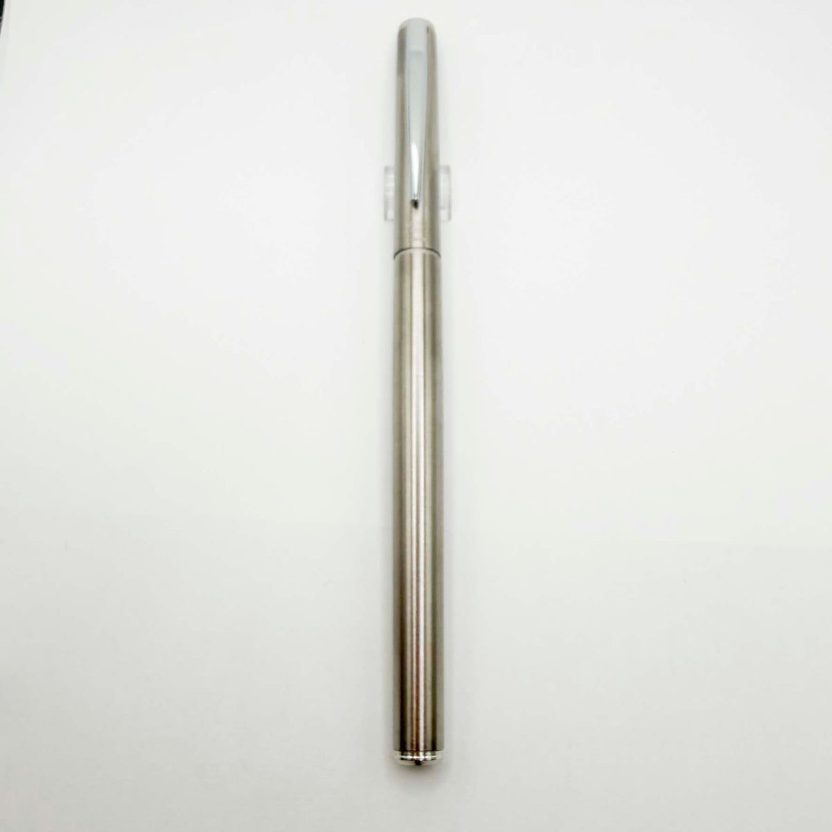 Montblanc Quick Pen/aka Early Noblesse Fountain Pen -  Brushed Stainless Steel - Extra Fine Stainless Steel Nib