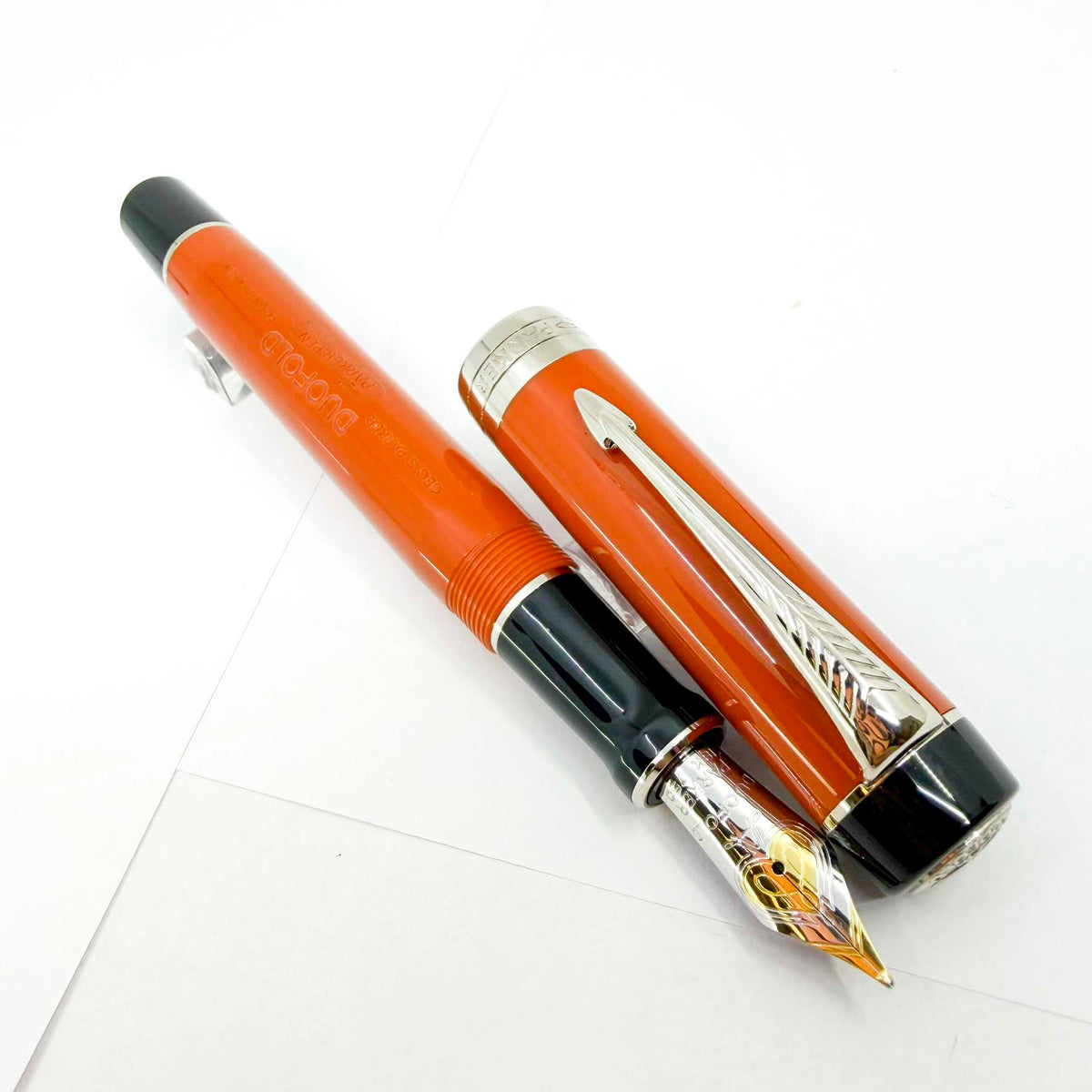 Parker Duofold "Big Red Vintage" Centennial Fountain Pen - Medium 18kt Gold Nib