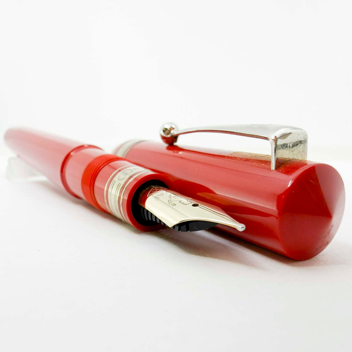 OMAS Ferrari 348 Challenge Limited Production Red Fountain Pen -  Medium 18kt Gold Nib