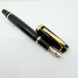 Montblanc Larger Size Boheme Fountain Pen - Fixed Nib (Non-Retractable) - Stoneless Model - Fine 14kt Gold Nib