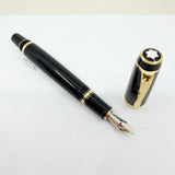 Montblanc Larger Size Boheme Fountain Pen - Fixed Nib (Non-Retractable) - Stoneless Model - Fine 14kt Gold Nib