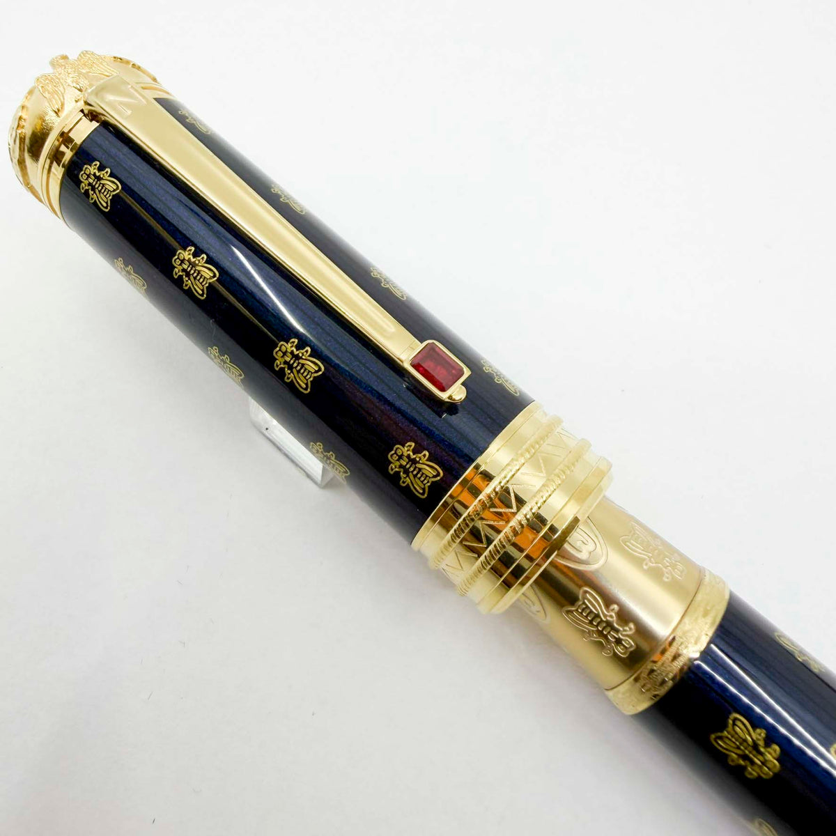 Montblanc 2021 Homage to Napoleon Bonaparte Patron of Arts 4810 Limited Edition Fountain Pen - Broad 18kt Gold Nib - No Original Box