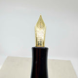 Conway Stewart Special Duro Levenger Edition Fountain Pen - Fine 18kt Gold Nib - MINT
