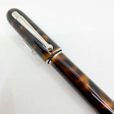 Dunhill Sidecar Tortoiseshell Lacquer Fountain Pen  - Medium 18kt Gold Nib - MINT