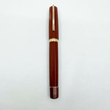 Visconti Brunelleschi Terracotta 8-Sided Limited Edition Oversized Fountain Pen #126/388 - Flexible Fine 23K Palladium Dreamtouch Nib