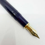 Sailor Profit Large Navy Blue Fountain Pen - Broad 21kt Gold Nib