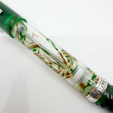 Visconti Limited Edition Homo Sapiens Florentine Hills Demonstrator Fountain Pen #0056/1000 - Very Flexible Fine 23K Palladium Nib