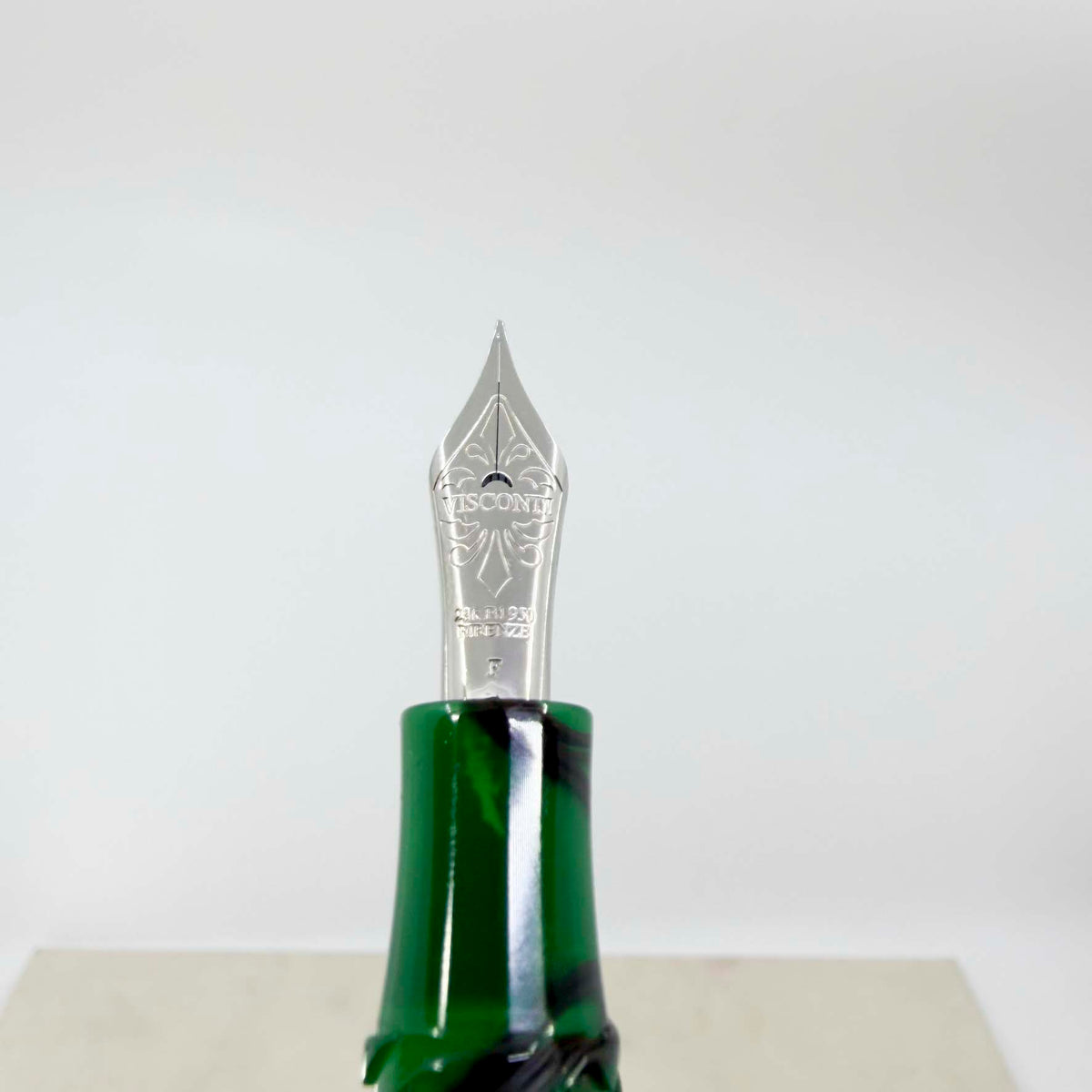 Visconti Limited Edition Homo Sapiens Florentine Hills Demonstrator Fountain Pen #0056/1000 - Very Flexible Fine 23K Palladium Nib