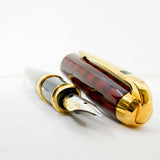 S.T. Dupont Orpheo Vertigo Largest Size Fountain Pen - Medium 18kt Gold Nib