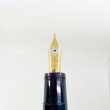 OMAS Dark Blue Marconi Limited Edition Fountain Pen - Medium 18kt Gold Nib