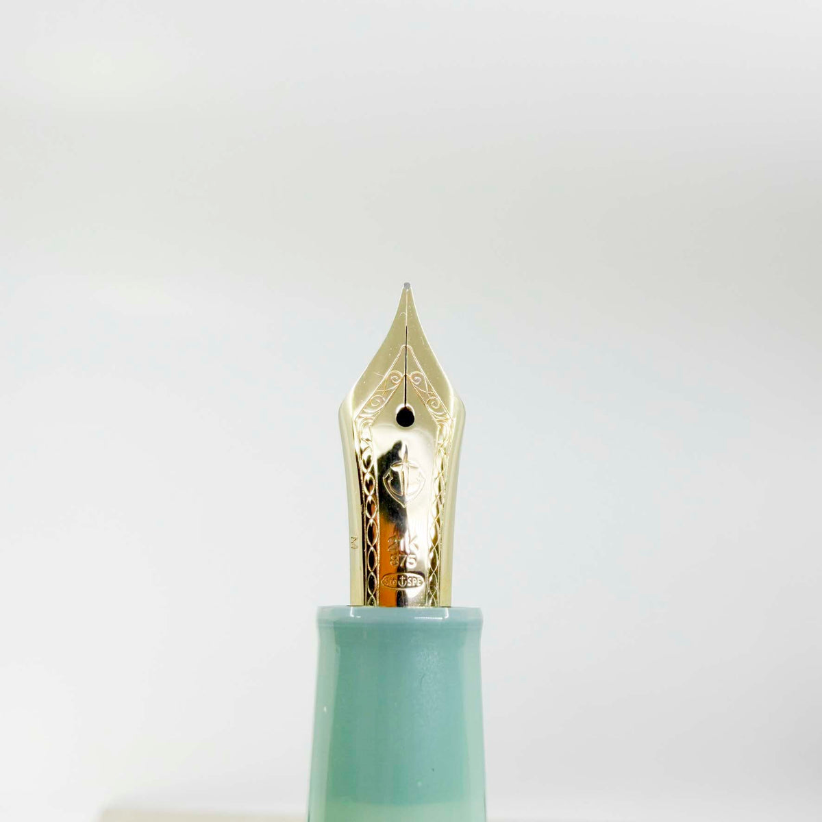 Sailor Professional Gear Veilio Pearl Mint Fountain Pen - Medium 21kt Gold Nib