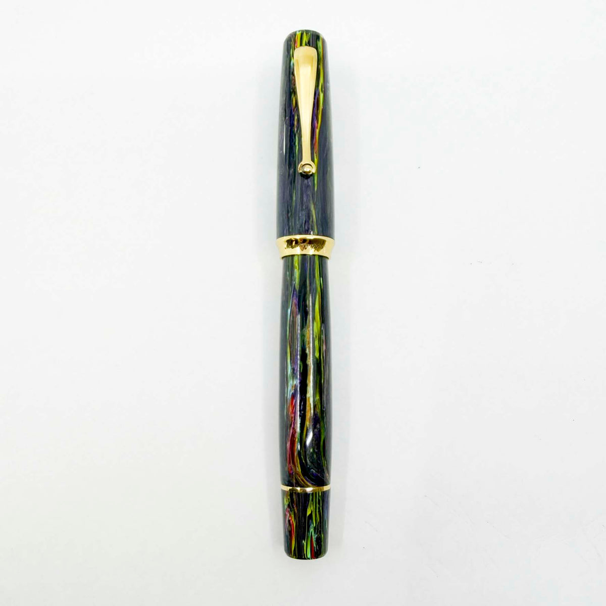 Montegrappa Ammiraglio Aquarius Limited Edition Fountain Pen #20 Of Only 25 Pens! - Fine 18kt Gold Large #8 Nib