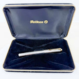 Pelikan Souveran M750 Silver-Plated 150th Anniversary Silver Jubilee Special Edition Fountain Pen - Medium 18kt Gold Nib