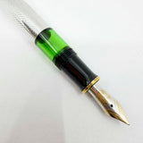 Pelikan Souveran M750 Silver-Plated 150th Anniversary Silver Jubilee Special Edition Fountain Pen - Medium 18kt Gold Nib