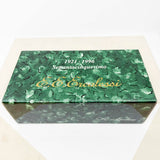 OMAS E.E. Ercolessi Marbled Green Celluloid Limited Edition Fountain Pen - Medium 18kt Gold Nib